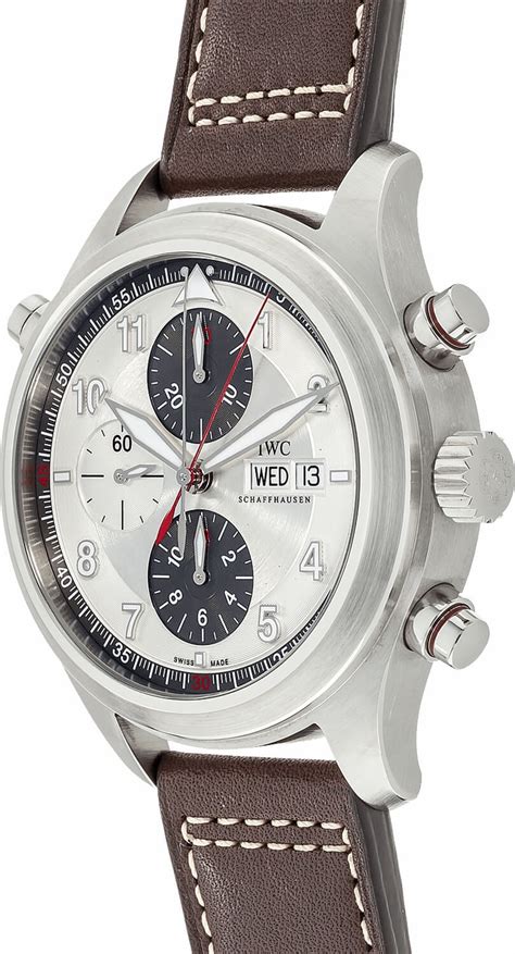 iwc 3718-06 review|IWC Spitfire Double Chronograph Men's Watch IW371806.